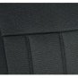 Mercedes E-CLASS 2003-2009 W211 TWO FRONT CUSTOM BLACK CLASSIC SYNTHETIC CAR SEAT COVERS