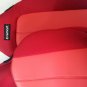 Fits SMART FORTWO 1998-2007 450 MIX LEATHERETTE & SYNTHETIC TWO RED CAR SEAT COVERS