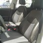 SEAT LEON 2011-.... MIX LEATHERETTE & SYNTHETIC FRONT REAR CUSTOM GRAY BLACK CAR SEAT COVERS