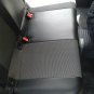 SEAT LEON 2011-.... MIX LEATHERETTE & SYNTHETIC FRONT REAR CUSTOM GRAY BLACK CAR SEAT COVERS