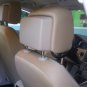 VW PASSAT 2010-2014 MIX LEATHERETTE & SYNTHETIC FRONT REAR CUSTOM TAN BLACK CAR SEAT COVERS