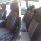 VW PASSAT 2010-2014 MIX LEATHERETTE & SYNTHETIC FRONT REAR CUSTOM BLACK TAN CAR SEAT COVERS