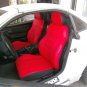 LEATHERETTE TWO FRONT RED CUSTOM CAR SEAT COVERS fits MERCEDES SLK-CLASS 1996&acirc;��2004
