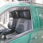 LEATHERETTE & L.CARBON FIBER TWO CUSTOM CAR SEAT COVERS (Fits MERCEDES VITO 1996-2003)