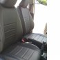 TOYOTA YARIS 2011-... 5 DOORS FRONT AND REAR LEATHERETTE CUSTOM BLACK CAR SEAT COVERS