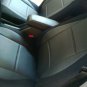 MIX LEATHERETTE & SYNTHETIC TWO FRONT BLACK CAR SEAT COVERS fits VOLVO LUXURY SUV XC90 2007-2014