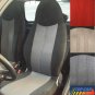 Fits SMART FORTWO 1998-2007 450 TWO FRONT CUSTOM SYNTHETIC AND VELOUR CAR SEAT COVERS