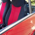 Fits SMART FORTWO 2007-2014 451 TWO FRONT CUSTOM SYNTHETIC AND VELOUR CAR SEAT COVERS