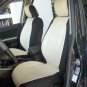 MIX LEATHERETTE & SYNTHETIC TWO FRONT SUGAR CAR SEAT COVERS fits BMW 3 SERIES F30 2012-.....