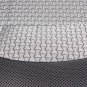 Two Front Fancy Cotton & Synthetic Gray Black (K41) Car Seat Covers fits BMW 3 SERIES F30 2012-.....