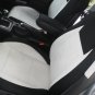 MIX COTTON TOWEL & SYNTHETIC TWO FRONT GREY BLACK CAR SEAT COVERS fits BMW 3 SERIES F30 2012-