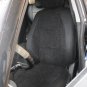 TWO FRONT CUSTOM VELOUR BLACK CAR SEAT COVERS fits BMW 3 SERIES F30 2012-.....