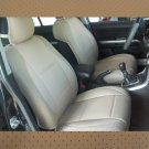 MIX LEATHERETTE & SYNTHETIC TWO FRONT CUSTOM CAR SEAT COVERS (Fits BMW 3 SERIES F30 2012-.....)