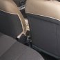 MERCEDES C-Class 1993-2000 W202 MIX LEATHERETTE & SYNTHETIC TWO FRONT TAN CAR SEAT COVERS