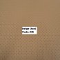 MIX LEATHERETTE & SYNTHETIC TWO FRONT TAN (BEIGE) SEAT COVERS (Fits VOLVO S60 V60 2015-..... )