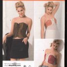 OOP Simplicity 2355 Karen Fleisch Designs Misses’ Corset Tops Sz 14-16-18-20 UNCUT/FF