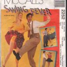 OOP McCall’s 2252  Misses’ & Men’s  Swing Dance Costumes  Sz  XL FF