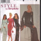 OOP Simplicity 8889 Style Misses' Knit Dress  SIZES  10-12-14-16-18-20-22 Uncut/FF