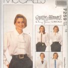 OOP McCall's 7259 Misses' Blouses w/ Detachable Accessories , Sz 18, EUC