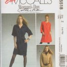 OOP MCCALL'S 5518 WOMAN'S DAY COLLECTION MISSES' DRESSES & BELT SIZES L-XL UNCUT/FF