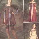 OOP Simplicity 1773 Andrea Schewe  Medieval Misses' Costumes  Sizes 6-8-10-12-14  Uncut/FF