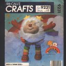 McCalls 9231 Rainbow Brite Sprite Doll Pattern Uncut/FF