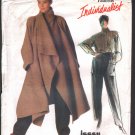 Vogue 1476 ISSEY MIYAKE Cape Coat, Shirt & Pleated Pants Sz 14 Uncut/Factory Folded