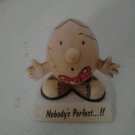 Rare Vintage Nobody's Perfect Man "Humpty Dumpty" Figurine