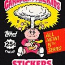 Garbage Pail Kids Series 5 Mint Singles