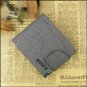 New short, leather casual buckle women men wallet metal standard fashion lovers leather wallet