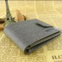 New short, leather casual buckle women men wallet metal standard fashion lovers leather wallet