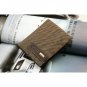 Fashion mens genuine leather wallet short design casual cowhide wallet purse card holder
