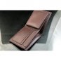 Fashion mens genuine leather wallet short design casual cowhide wallet purse card holder