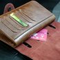 New Men's PU Leather Long Wallet Pockets ID Card Clutch Cente Bifold Purse BAILINI Brown