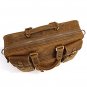 Rare Crazy Horse Leather Men's Briefcase Laptop Bag Dispatch Shoulder Huge Duffle