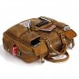 Rare Crazy Horse Leather Men's Briefcase Laptop Bag Dispatch Shoulder Huge Duffle