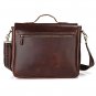 Computer Bag Genuine Leather Briefcase Messenger Bag 13" 14" 15" Laptop 13" 15" MacBook Bag
