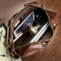 Rare Crazy Horse Leather Men's Briefcase Laptop Bag Dispatch Shoulder Huge Duffle in Red Wine