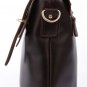 Genuine Cow Leather Briefcase Laptop Messenger Bag Ipad Macbook Bag in Dark Coffee