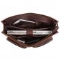 Rare Genuine Cow Leather Men's Briefcase Laptop Handbag Messenger Macbook Bag