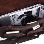 Pure Thick Genuine Crazy Horse Leather Messenger Bag/Ipad Bag/Macbook Bag/Computer Bag