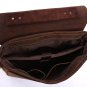 Vintage Crazy Horse Leather Business Briefcase/Messenger/13" 14" 15" Laptop 13" 15" MacBook Bag