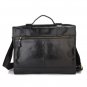 Vintage Cattle Leather Men's 14" Laptop Bag Briefcase Messenger 13" Macbook Bag Handbag