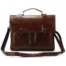 honourable high-end business Superior Leather briefcase 14" 15" Laptop or 13" 15" MacBook Pro Bag