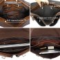 honourable high-end business Superior Leather briefcase 14" 15" Laptop or 13" 15" MacBook Pro Bag