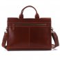 Fashionable Design Handmade Calf Leather Briefcase Messenger 14" 15" Laptop 13" 15" MacBook Bag