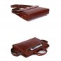 Fashionable Design Handmade Calf Leather Briefcase Messenger 14" 15" Laptop 13" 15" MacBook Bag