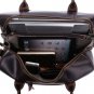 Handmade Antique Genuine Crazy Horse Leather Travel Bag Tote Messenger Bag Duffle Luggage Baggage