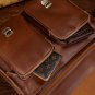 Best Gift Crazy Horse Leather Briefcase Laptop Bag Messenger Bag 14" 15" Laptop 13" 15" MacBook
