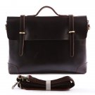 Best Gift Idea For Him Crazy Horse Leather Briefcase Laptop Messenger Bag Ipad Macbook Bag
